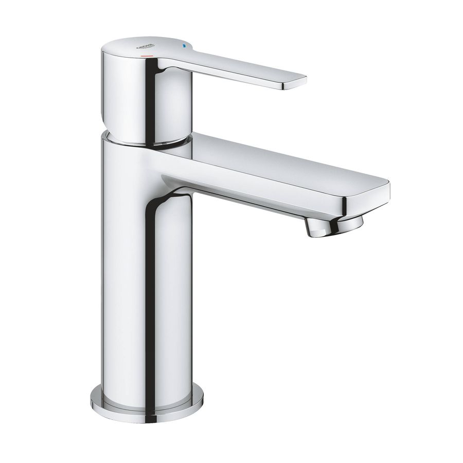 Змішувач для умивальника Grohe Lineare New XS-Size з донним клапаном, хром (23791001)