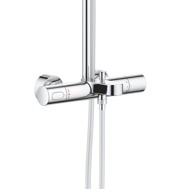 Душова система з термостатом Grohe Rainshower Smartactive 310, хром (26657000)