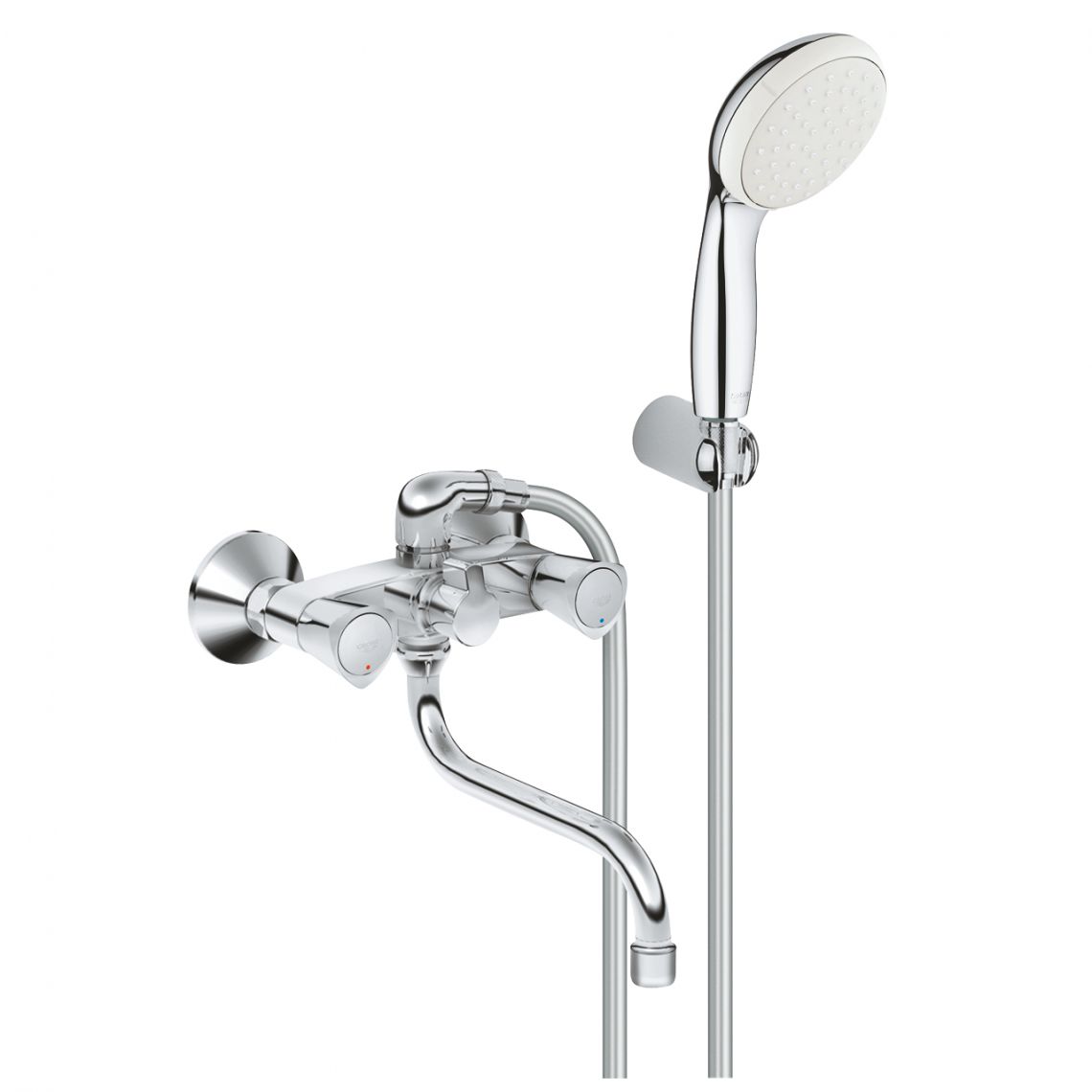 Змішувач для ванни Grohe Costa S з душовим набором, хром (2679210A)