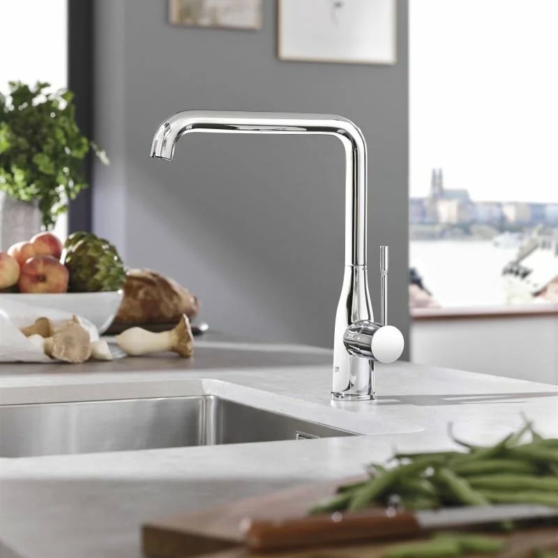 Змішувач для кухні Grohe Essence New, хром