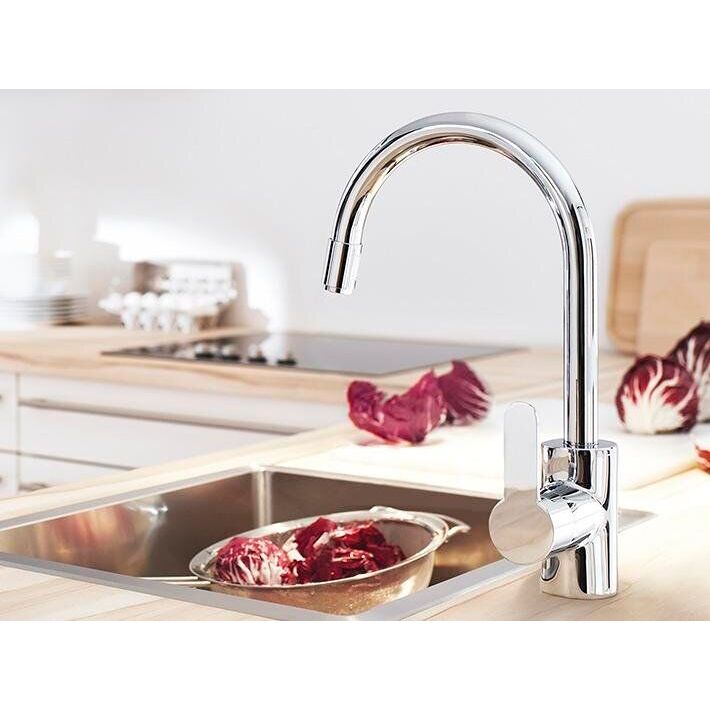Змішувач для кухні Grohe Eurostyle Cosmopolitan, хром (31126004)