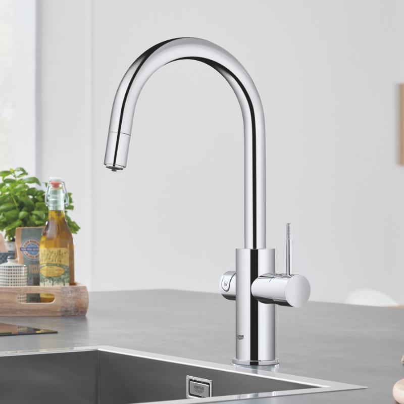 Змішувач для кухні Grohe Blue Home, хром (31541000)
