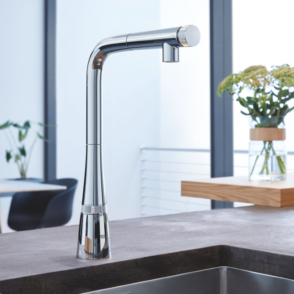Змішувач для кухні Grohe Zedra SmartContro, хром (31593002)