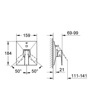 Змішувач для душа Grohe Allure Brilliant (19785000)