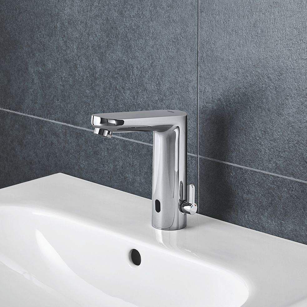 Змішувач для умивальника Grohe Eurosmart L-Size Cosmopolitan E 6V, хром (36422000)