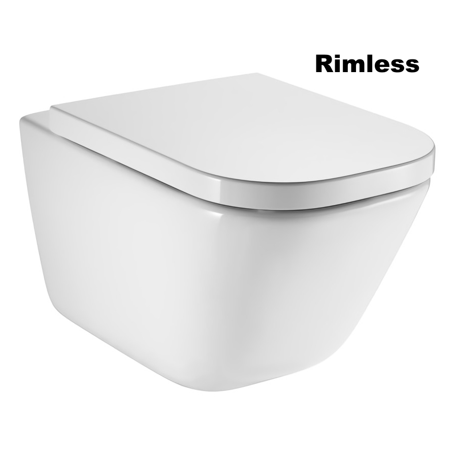 GAP Rimless підвісний унітаз з сидіннням slow-closing (в упак.)