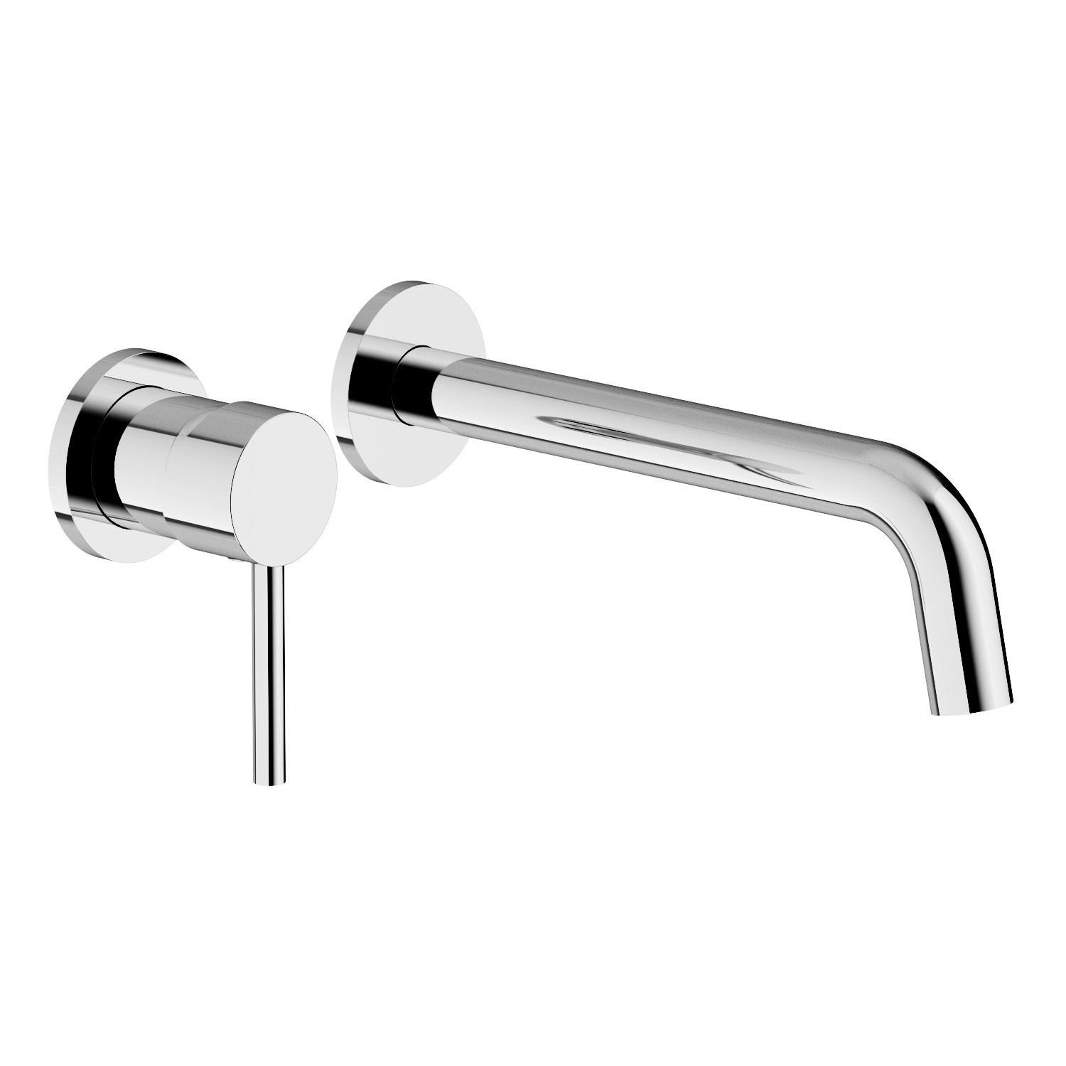 CRUZE змішувач для умивальника прихованого монтажу, cromo