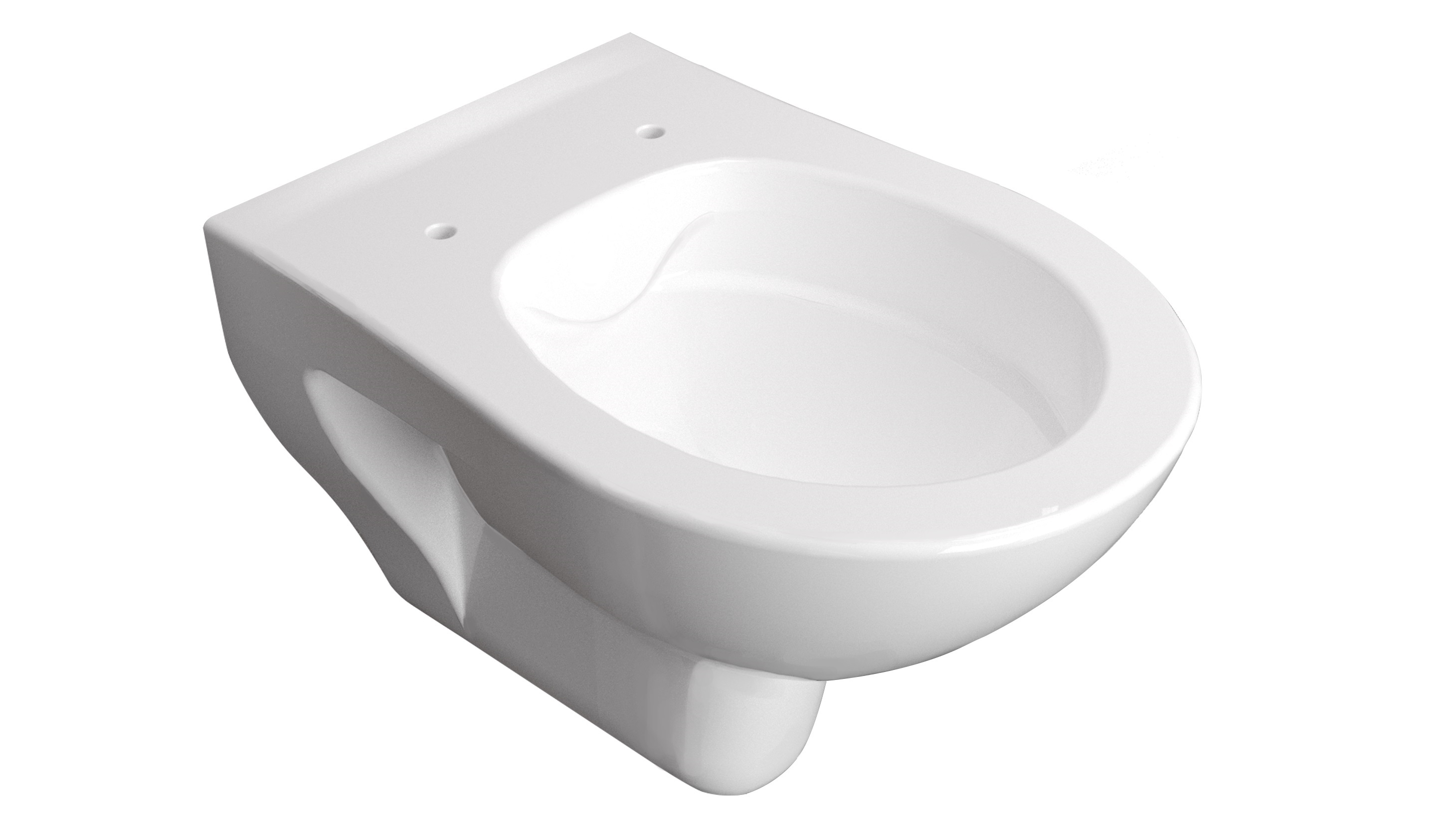 NETKA Rimless унітаз підвісний 53*36*37см, сидіння Duroplast Slim slow-closing