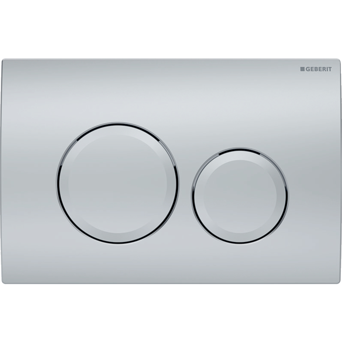 DELTA20 змивна клавіша, пластик, хром.мат.