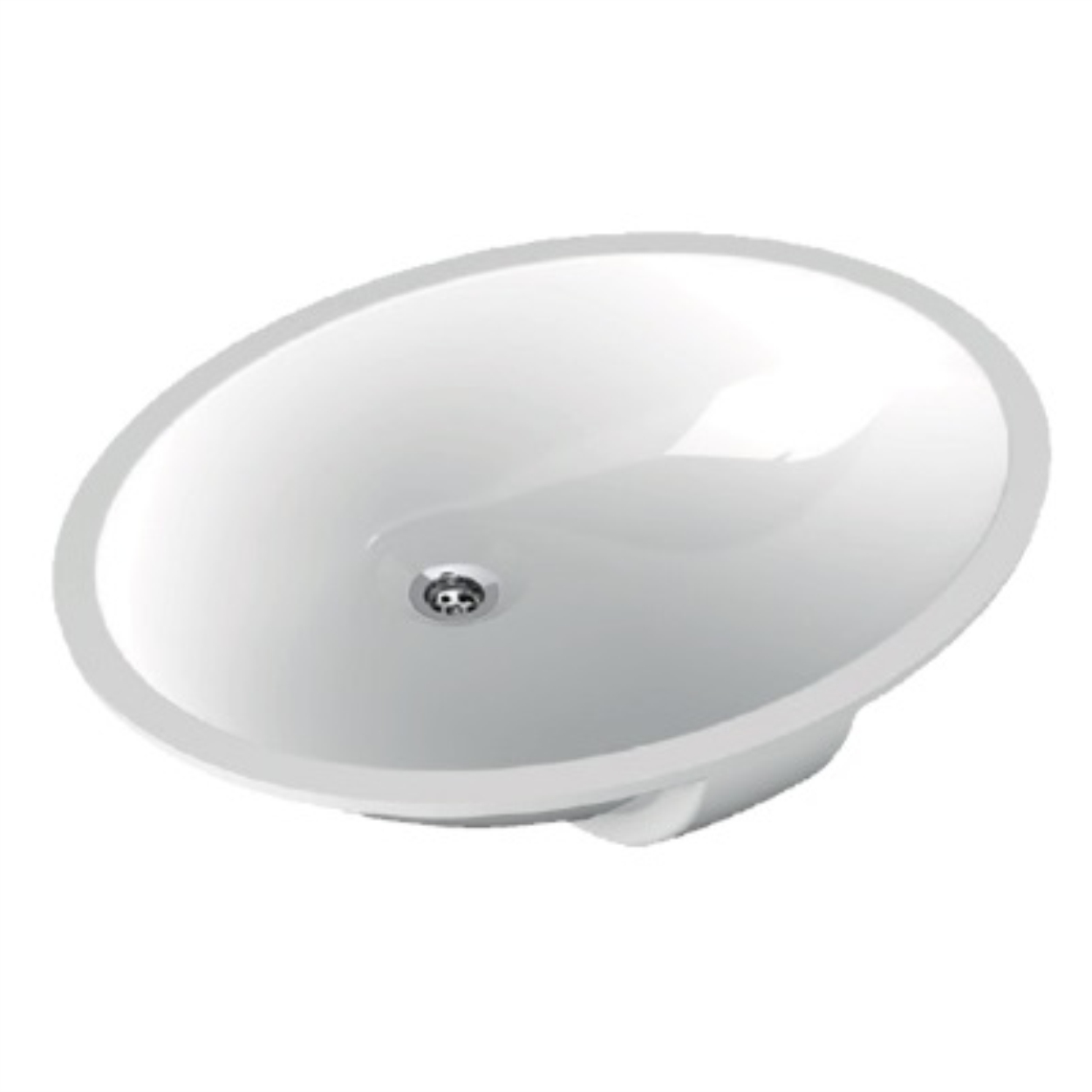 IMPRESE умывальник овальный (38*47,5*18см врезной под столешницу)