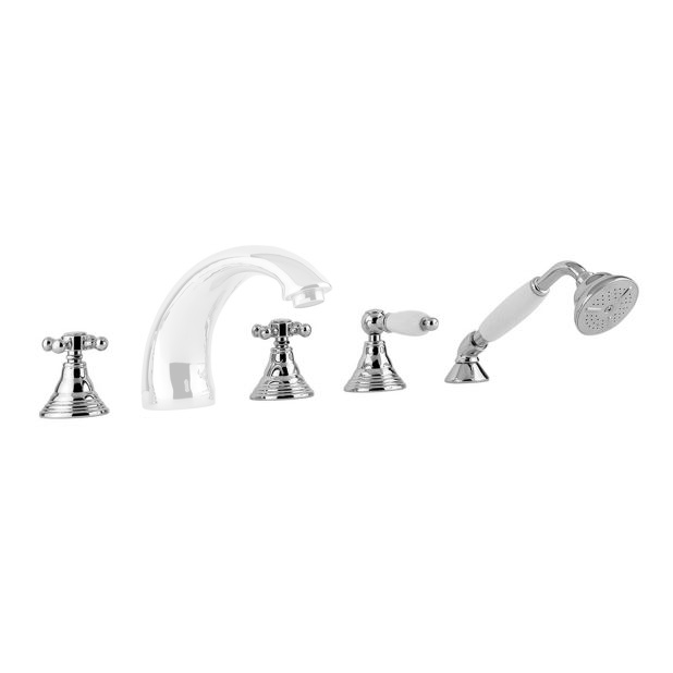 Змішувач для ванни Paffoni Belinda-Melissa без носика, бронза (FBLV041BR)