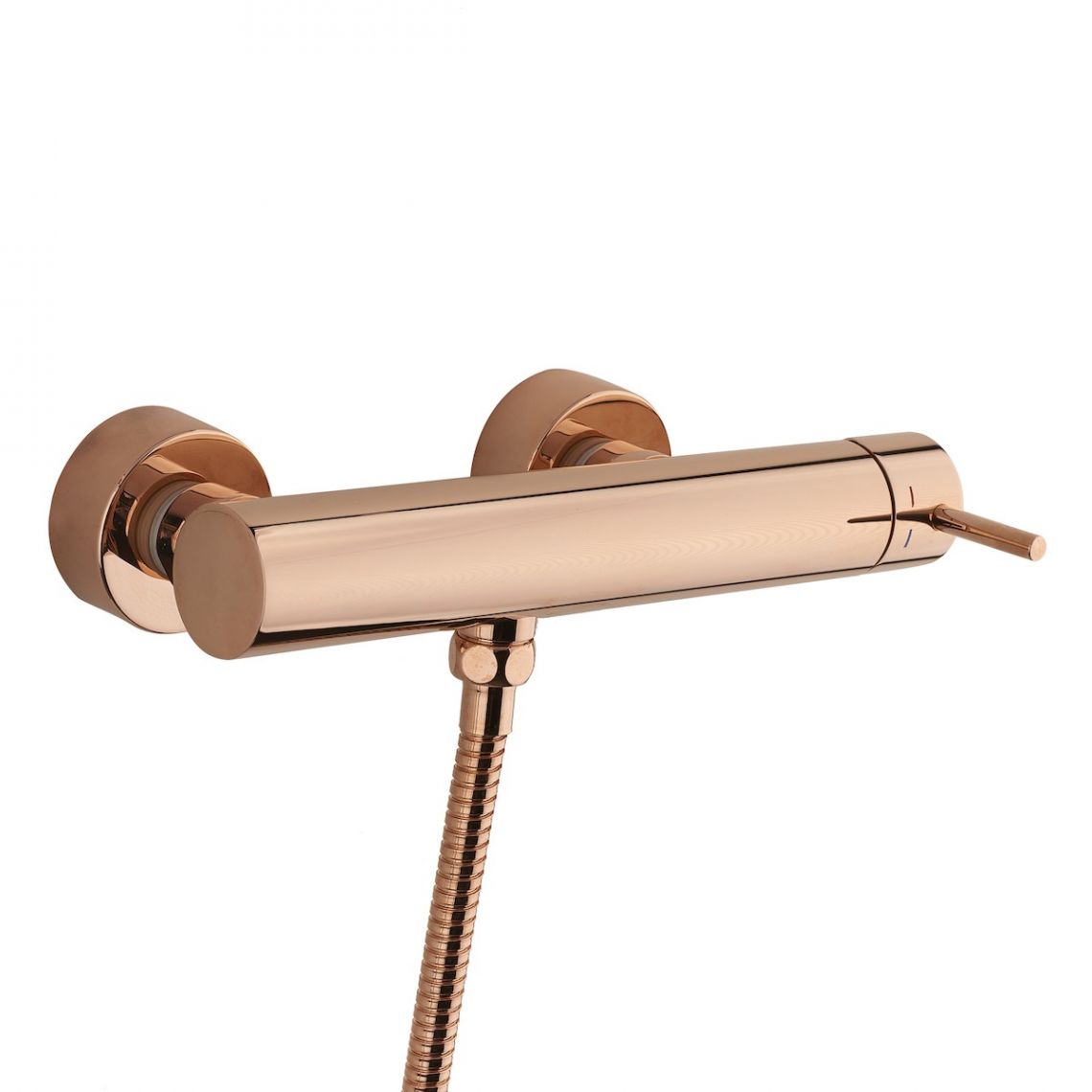 Змішувач для душа Paffoni Light, рожеве золото