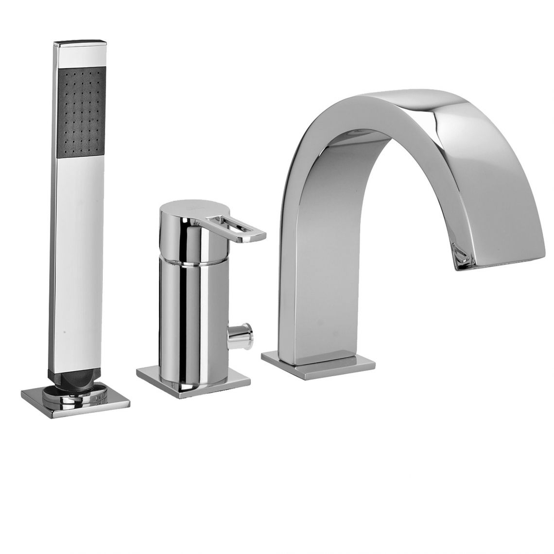 Змішувач для ванни Paffoni Ringo, хром (RIN040LCR)