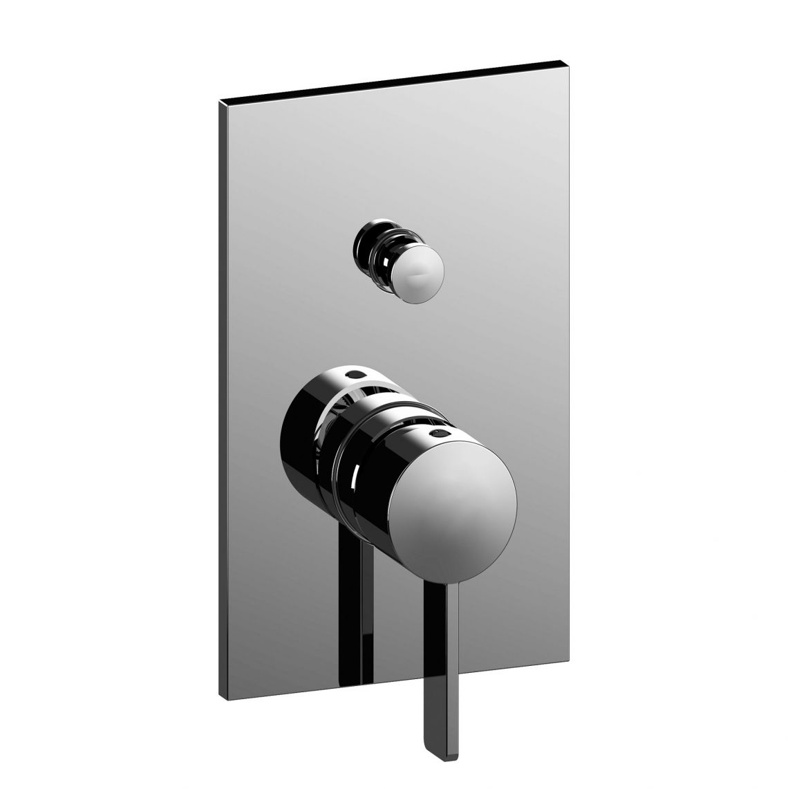 Змішувач для душа Paffoni Rock, хром (RO015CR)