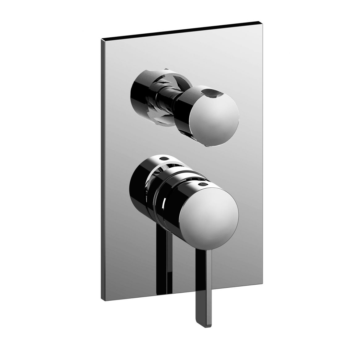 Змішувач для душа Paffoni Rock, хром (RO018CR)