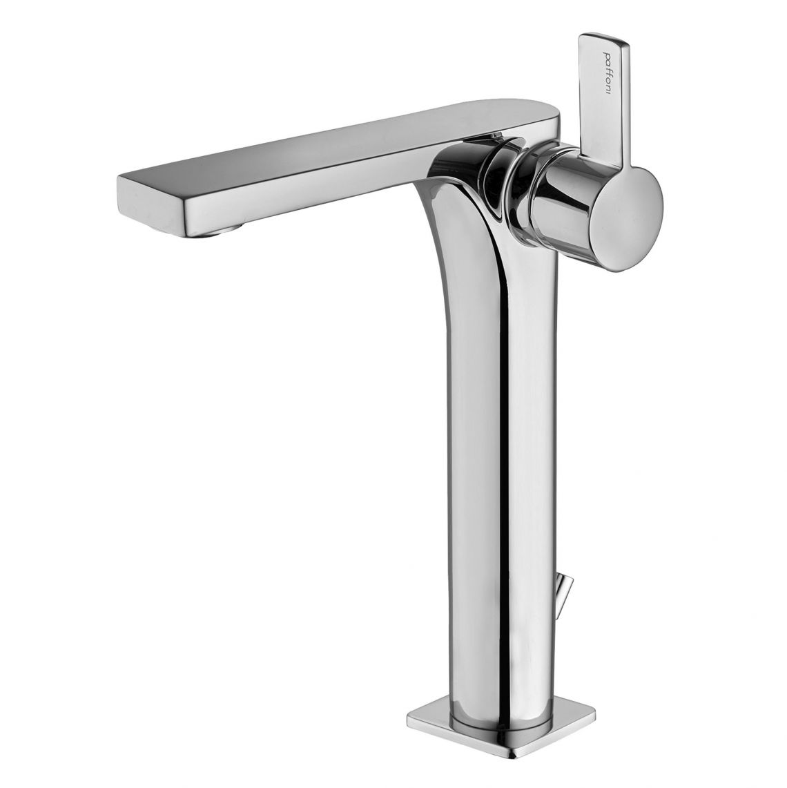 Змішувач для умивальника високий Paffoni Rock, хром