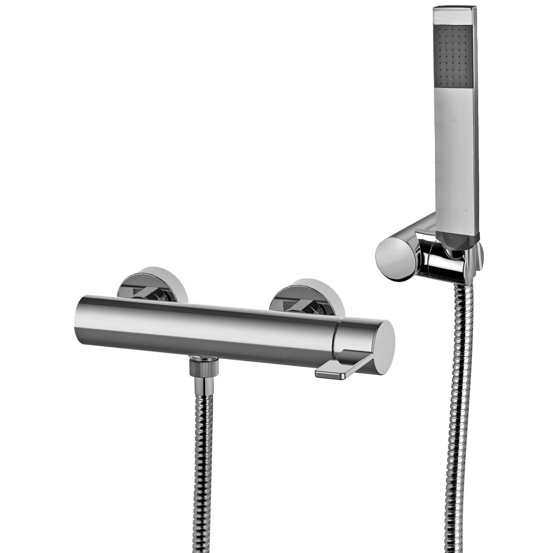 Змішувач для душа Paffoni Rock, хром (RO168DCR)