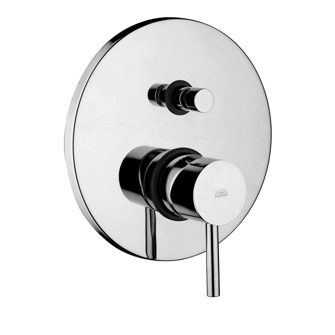 Змішувач для душа Paffoni Stick вбудований із перемикачем, хром (SK015CR)