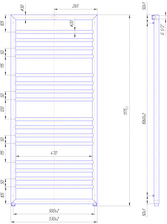 Донна 1175х530/500