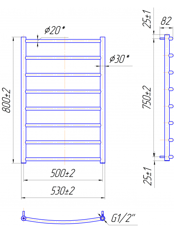 Класік 800x530/500