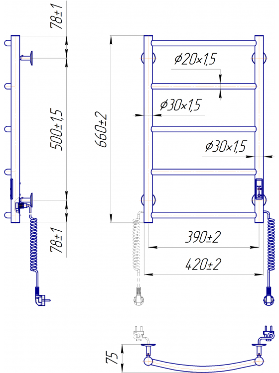 Класік-I 650х430 TR K таймер-регулятор