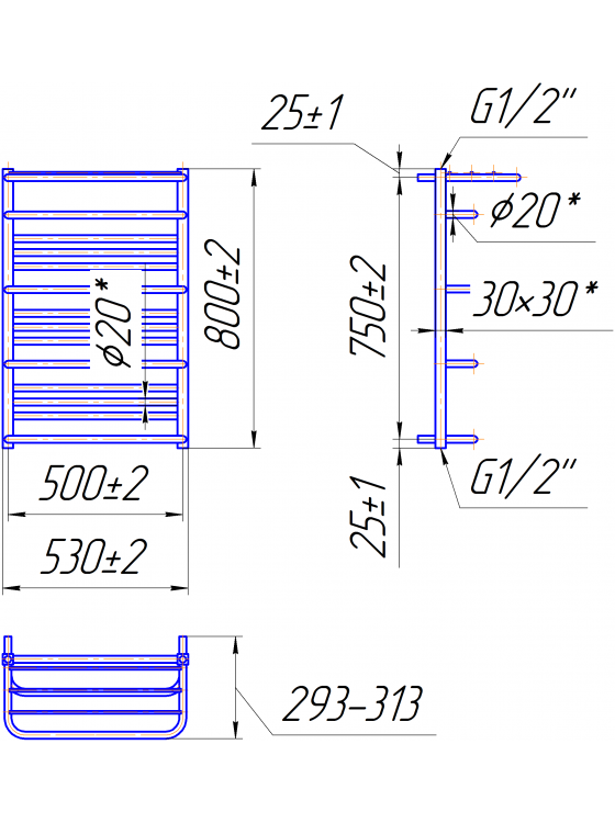 Преміум Люксор 800x530/500