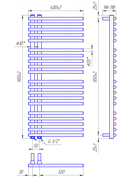 Преміум Марсель 900x400/50