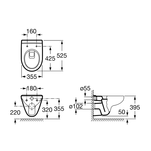 ВІКТОРІЯ унітаз підвісний