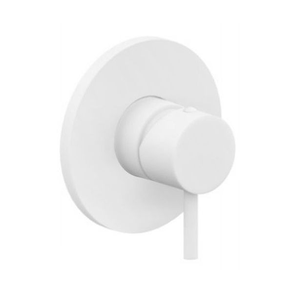 Змішувач для душу прихованого монтажу Paffoni Light, Bianco Opaco (LIG011BO)