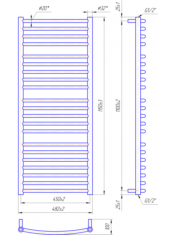 Фенікс 1150x482/450