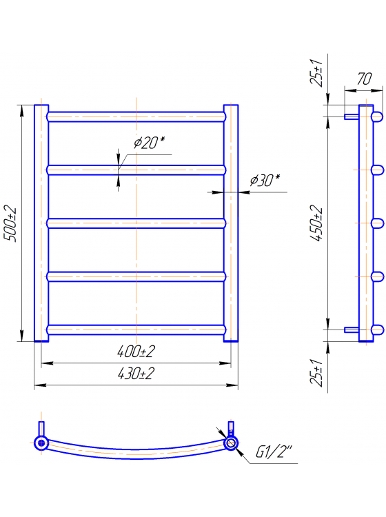 Класік 500x430/400
