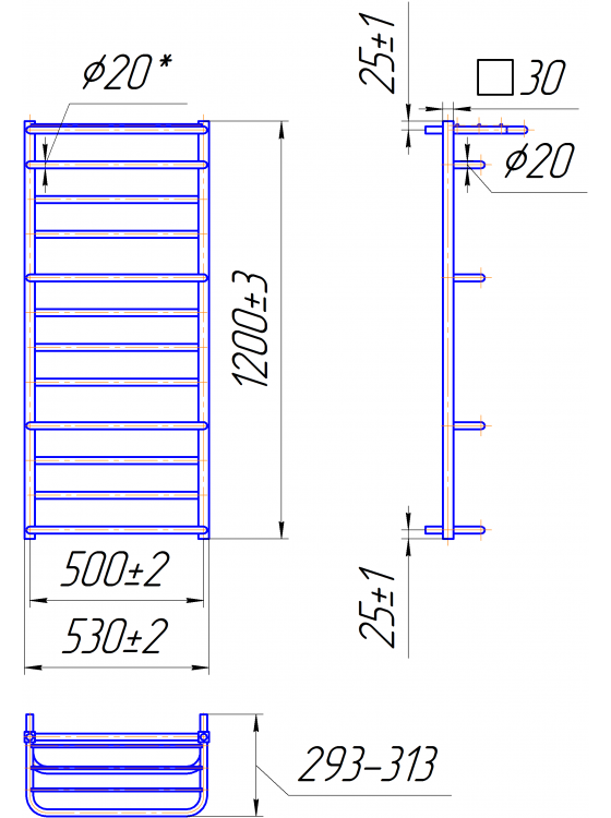 Люксор 1200x530/500