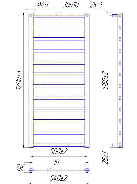 Модена 1200x540/500